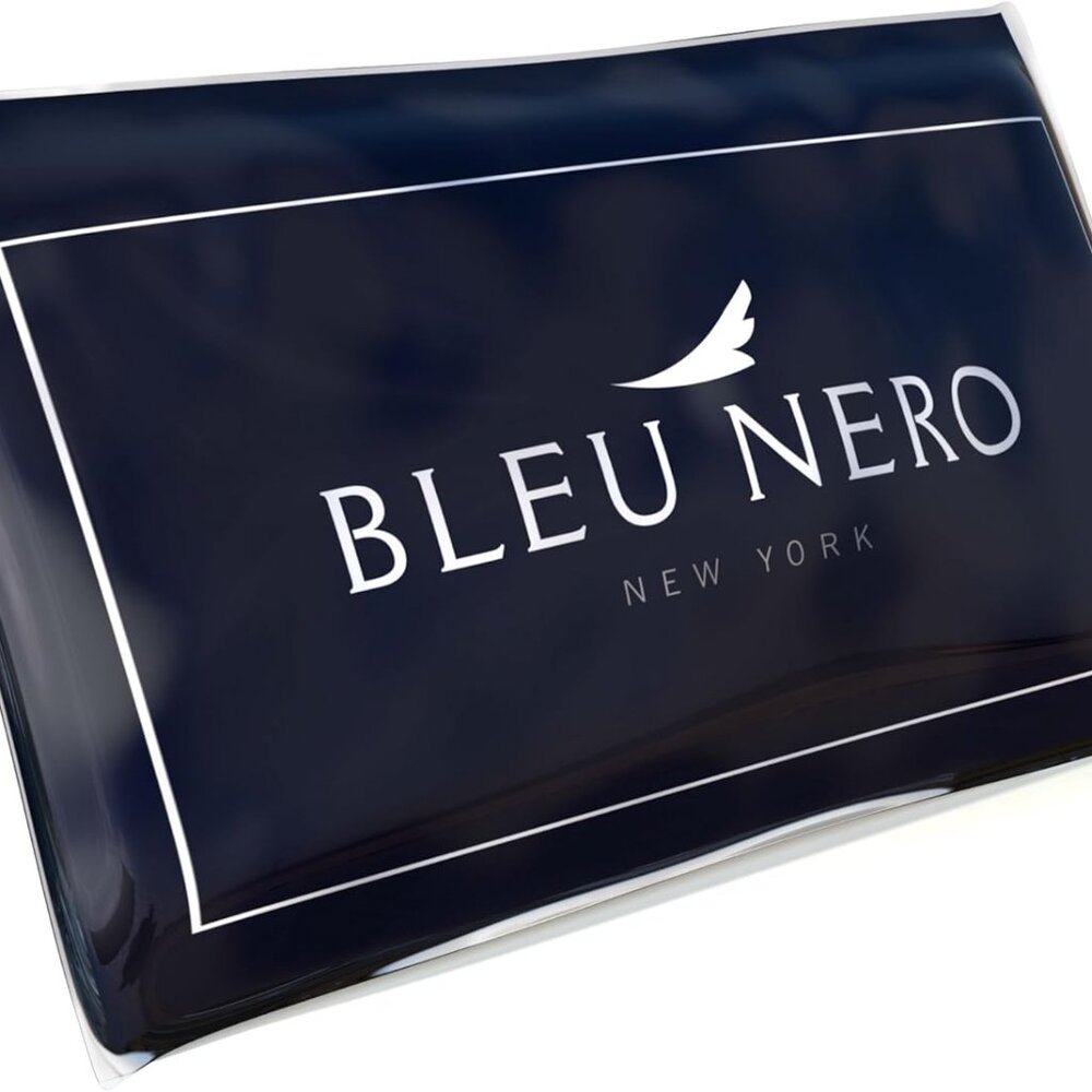 Bleu Nero Luxurious Winter Scarf Premium Cashmere Feel Unique Design Selection - Picture 6 of 6